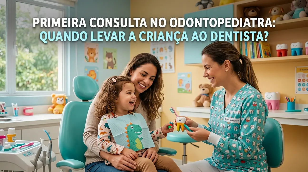 primeira consulta odontopediatra criança com responsável